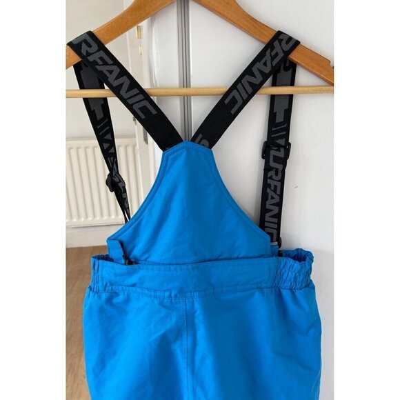 Surfanic bib ski snowboard pants 30'waist 36'hip 29' long blue - Picture 4 of 13